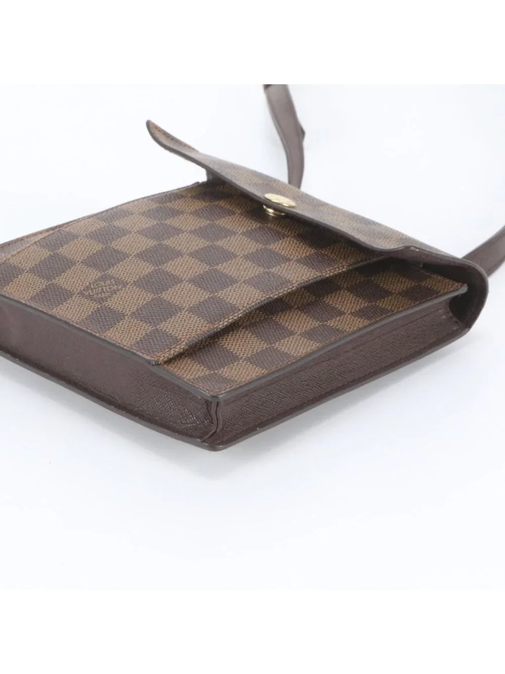Louis Vuitton Damier Pimlico Leather Shoulder Bag